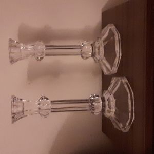 Crystal Clear Candlesticks